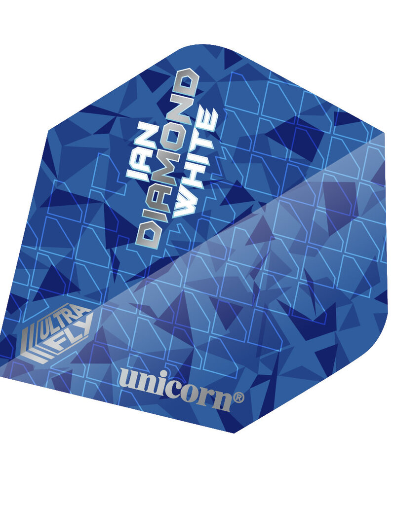Unicorn Ultrafly .100 Ian White P2 Plus Dart Flights DARTING AROUND LLC