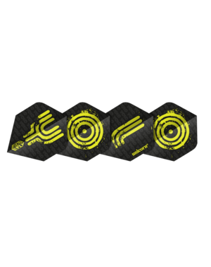 Unicorn Darts Unicorn Ultrafly .100 YOLO Neon Yellow Plus Dart Flights