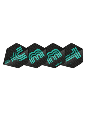 Unicorn Darts Unicorn Ultrafly .100 YEET Neon Aqua Plus Dart Flights