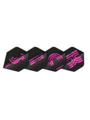 Unicorn Darts Unicorn Ultrafly .100 SICK Neon Pink Plus Dart Flights