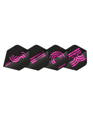 Unicorn Darts Unicorn Ultrafly .100 SICK Neon Pink Plus Dart Flights