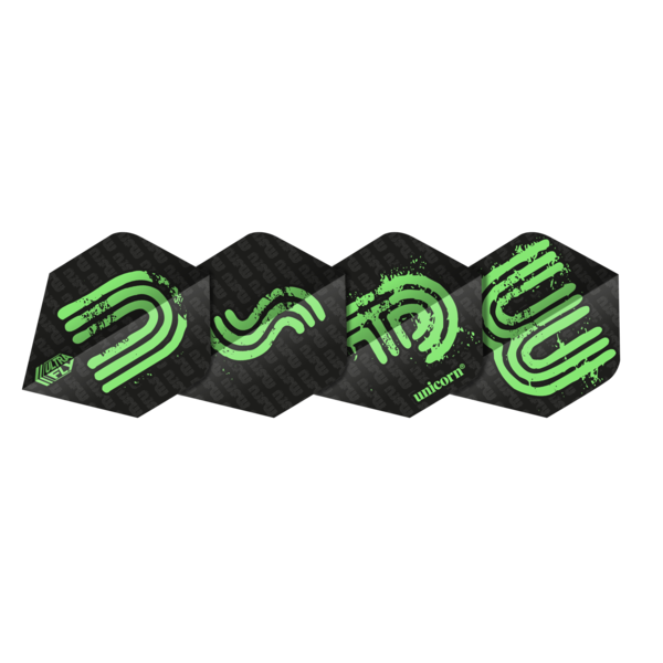 Unicorn Darts Unicorn Ultrafly .100 NSFW Neon Green Plus Dart Flights