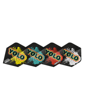 Unicorn Darts Unicorn Ultrafly .100 YOLO Paint Plus Dart Flights