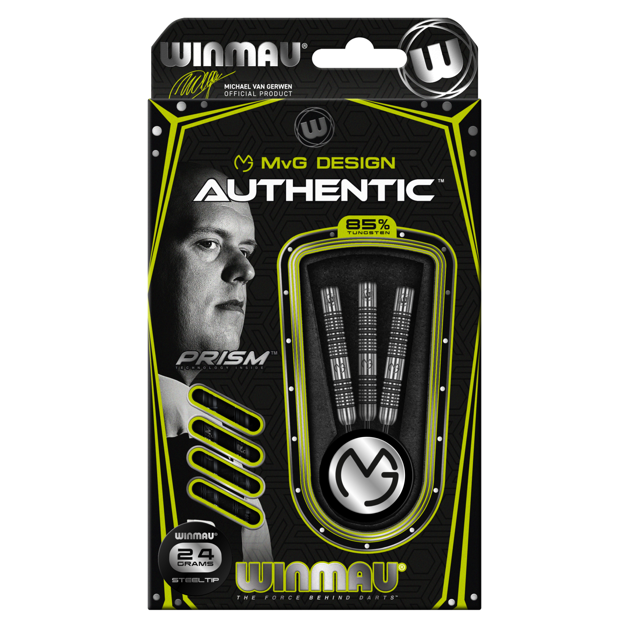 Winmau MvG オーセンティック 24g ハードダーツ