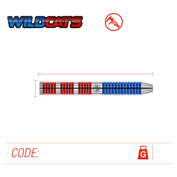 Winmau Darts Winmau Wildcats Steel Tip Darts