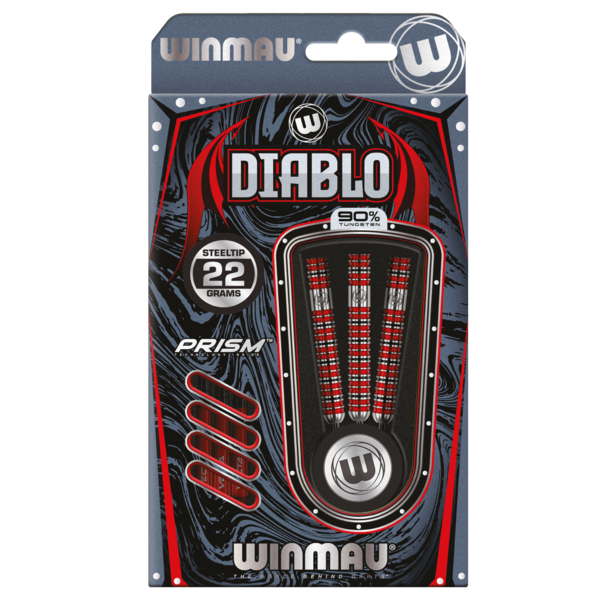 Winmau Darts Winmau Diablo 1480 Steel Tip Darts