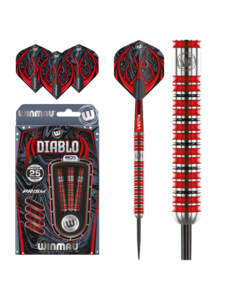 Winmau Darts Winmau Diablo 1480 Steel Tip Darts
