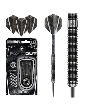 Winmau Darts Winmau BlackOut Steel Tip Darts