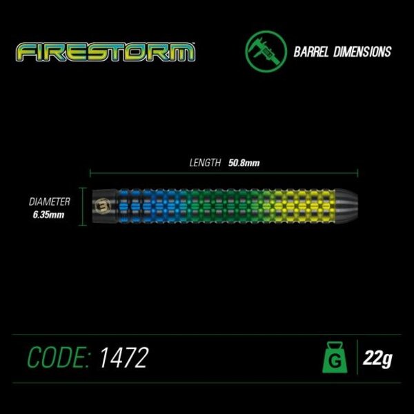 Winmau Darts Winmau Firestorm Steel Tip Darts