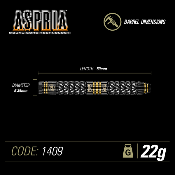 Winmau Darts Winmau Aspria Steel Tip Darts