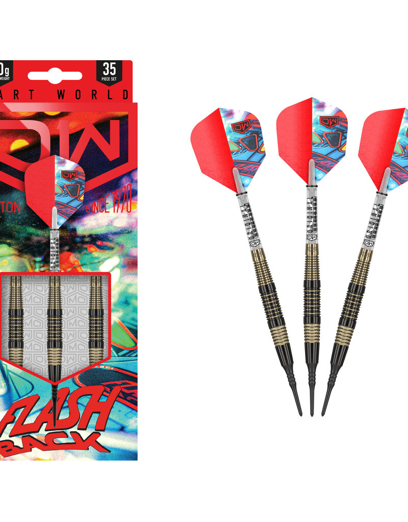 Dart World Original Flash Back Soft Tip Darts DARTING AROUND LLC