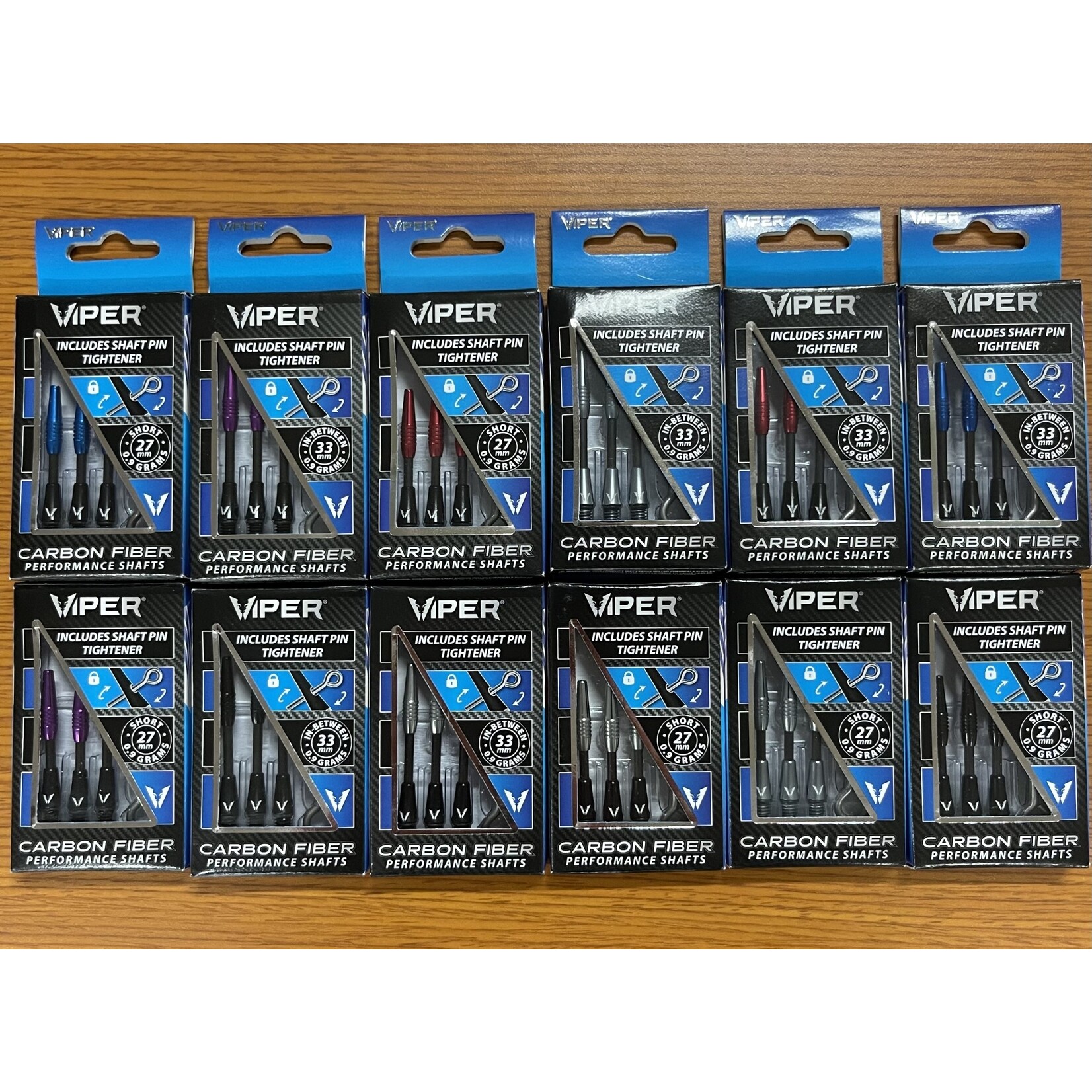Viper Carbon Fiber Short Dart Shafts DARTING AROUND LLC