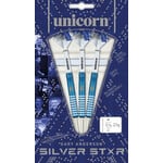 Unicorn Darts Unicorn Gary Anderson Silver Star Blue 80% Steel Tip Darts