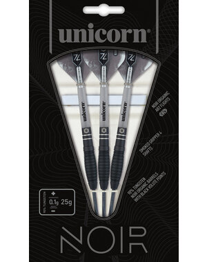Unicorn Darts Unicorn NOIR 90% Style 1 Steel Tip Darts