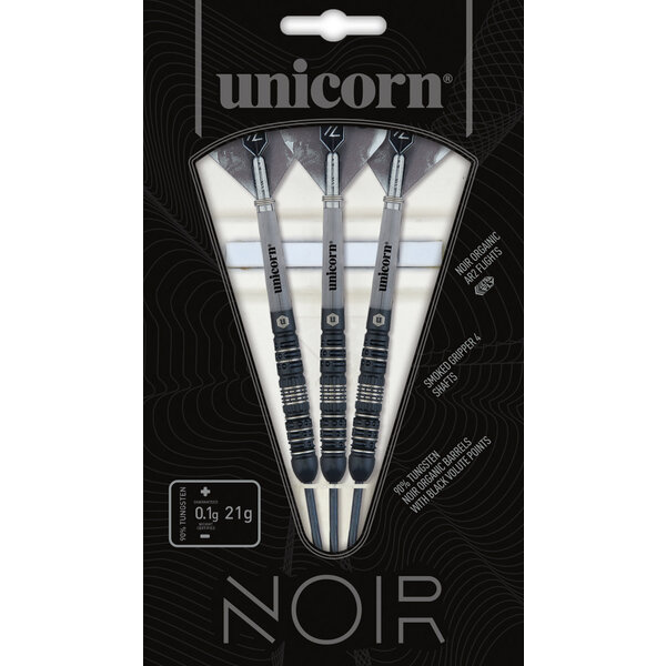 Unicorn Darts Unicorn NOIR 90% Style 4 Steel Tip Darts