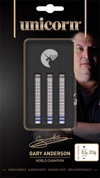 unicorn クリストフ 20ｇスティール Unicorn World Champ Gary Anderson Phase 3 90% Steel Tip