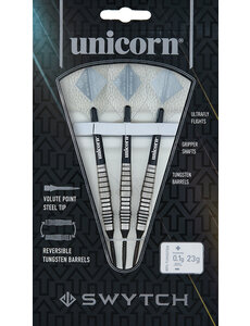Unicorn Darts Unicorn Swytch Black 80% Steel Tip Darts