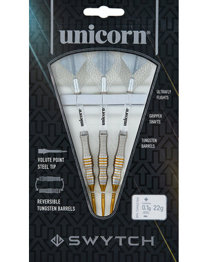 Unicorn Darts Unicorn Swytch Gold 80% Steel Tip Darts