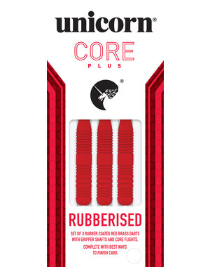 Unicorn Darts Unicorn Core Plus Win Red Brass Steel Tip Darts