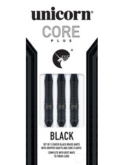Unicorn Darts Unicorn Core Plus Win Black Brass Steel Tip Darts