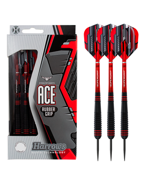 Harrows Darts Harrows Ace Rubberised Steel Tip Darts
