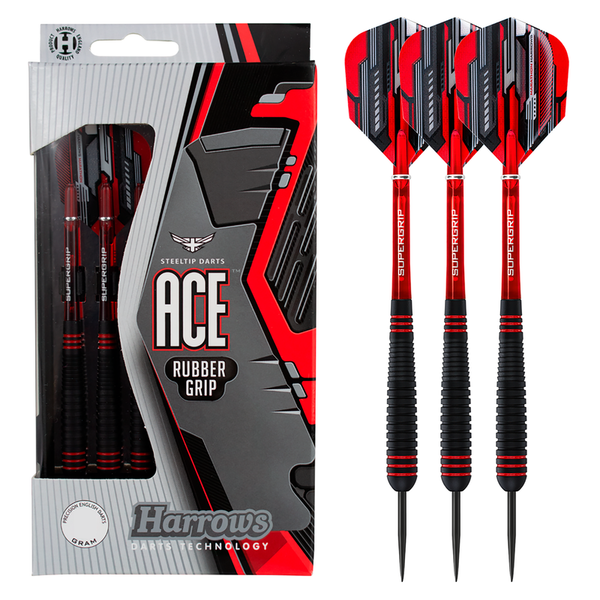 Harrows Darts Harrows Ace Rubberised Steel Tip Darts