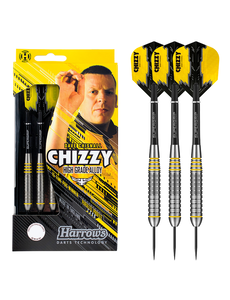 Harrows Darts Harrows Dave Chisnall Brass Steel Tip Darts