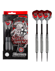 Harrows Darts Harrows Silver Arrow Knurled Steel Tip Darts