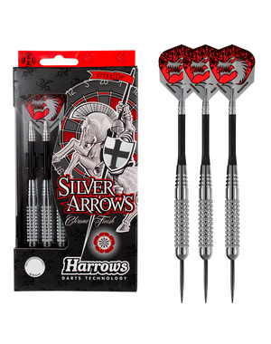Harrows Darts Harrows Silver Arrow Knurled Steel Tip Darts