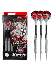 Harrows Darts Harrows Silver Arrow Ringed Steel Tip Darts