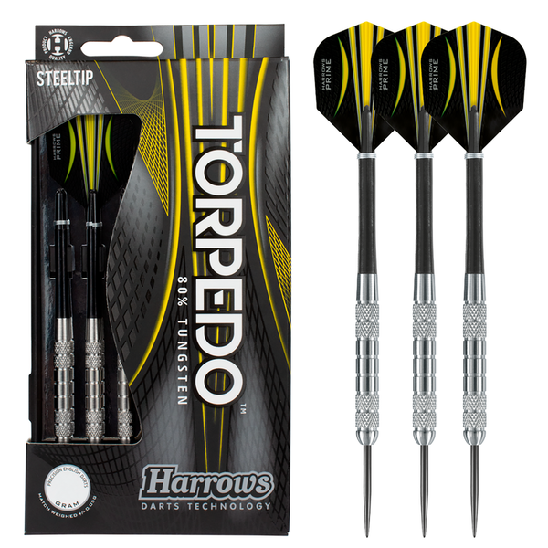 Harrows Darts Harrows Torpedo Knurled C Steel Tip Darts