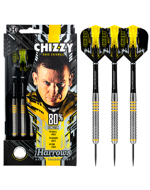 Harrows Darts Harrows Dave Chisnal 80 Steel Tip Darts
