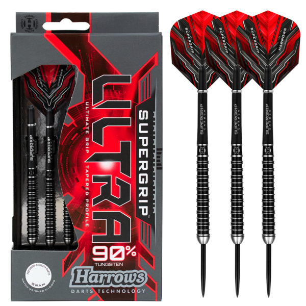 Harrows Darts Harrows Supergrip Ultra Steel Tip Darts