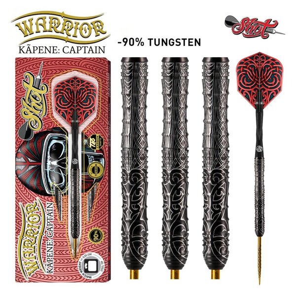 SHOT DARTS Shot Warrior Kapene Steel Tip Darts