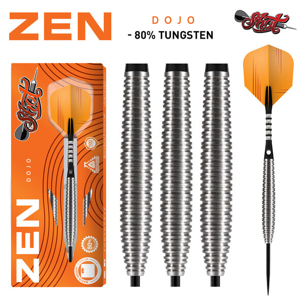 SHOT DARTS Shot Zen Dojo Steel Tip Darts