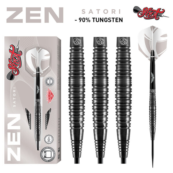 SHOT DARTS Shot Zen Satori Steel Tip Darts