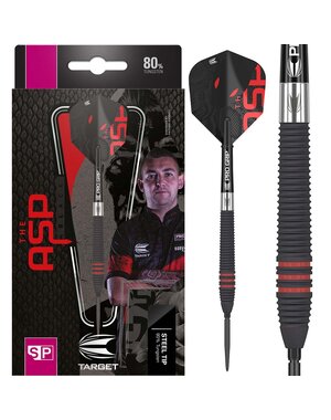 Target Darts Target Nathan Aspinall 80% Black Swiss Steel Tip Darts
