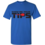 Darting Around Show Me Your Tips T-Shirt Royal Blue
