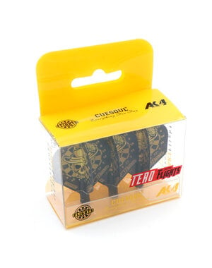 CueSoul Cuesoul AK4 Golden Skull Standard Dart Flights