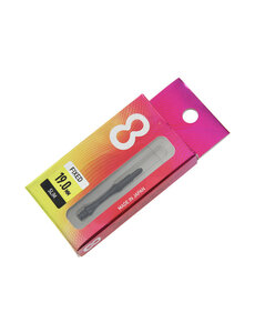 8 Flight 8 Flight Black Slim Fixed Dart Shafts