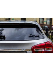 Darting Around Harrows Logo Window Decal