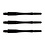 COSMO DARTS Cosmo Fit Gear Hybrid Locked Black Dart Shafts