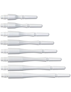 COSMO DARTS Cosmo Fit Gear Hybrid Locked White Dart Shafts
