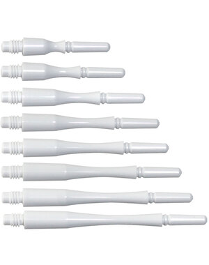 COSMO DARTS Cosmo Fit Gear Hybrid Locked White Dart Shafts