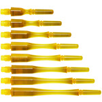 COSMO DARTS Cosmo Fit Gear Hybrid Locked Clear Yellow Dart Shafts