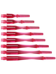 COSMO DARTS Cosmo Fit Gear Hybrid Locked Clear Pink Dart Shafts