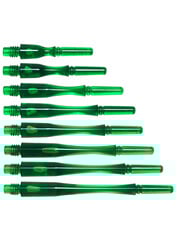 COSMO DARTS Cosmo Fit Gear Hybrid Locked Clear Green Dart Shafts
