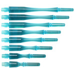 COSMO DARTS Cosmo Fit Gear Hybrid Spinning Clear Lite Blue Dart Shafts