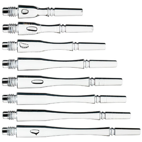 COSMO DARTS Cosmo Fit Gear Hybrid Spinning Clear Dart Shafts