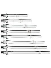 COSMO DARTS Cosmo Fit Gear Slim Spinning Clear Dart Shafts
